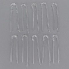 10pcs Hearing Aid Tubes Flexible Type R BTE Earmused Hearing Aid Tubing