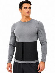 FLEXAMED UMBILICAL HERNIA BELT – 6,8 or 10 Inch Width – BLACK | MADE IN USA