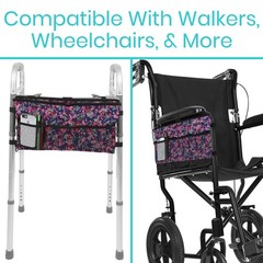 Walker Bag – Accessories Wheelchair Basket Pouch (Water Resistant) – Seniors Cad