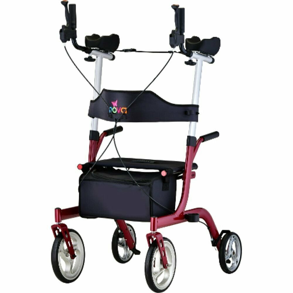 NOVA PHOENIX RISE UP Rollator Walker UPRIGHT STANDING Walker Padded Armres