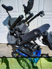 WHEELCHAIR QUANTUM Q6 EDGE 2.0 iLEVEL TILT LIFT RECLINE ELEVATE ELECTRIC MOBILE