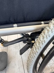 Tilite ZRA TITANIUM Ultralight 15”x18” Adj Depth Rigid Wheelchair Spinergy