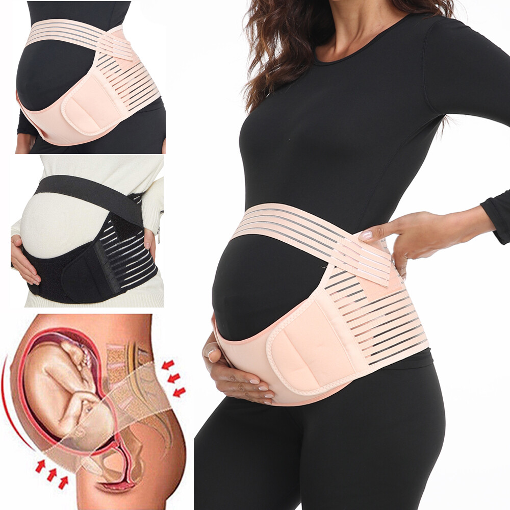 Pregnancy Maternity Band Lumbar Back Support Belt Waist Belly Bump Brace Strap