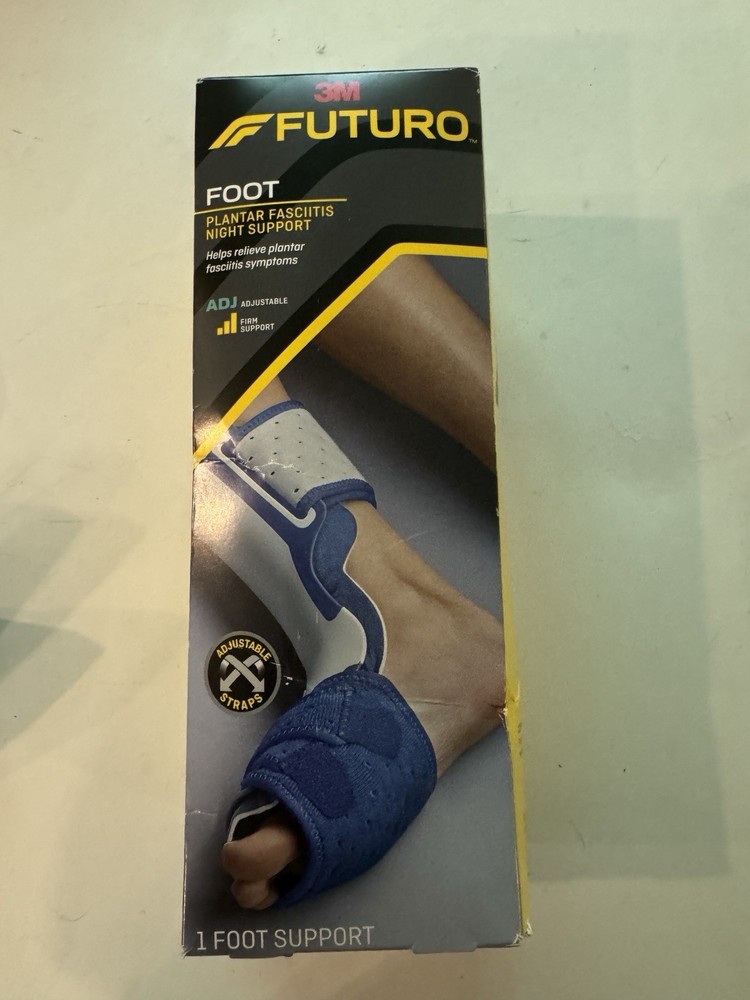 3M Futuro Foot Plantar Fasciitis Night Adjustable 48507 Firm Support