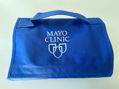 MAYO HOSPITAL Travel Personal AMENITY CARE KIT with Toiletries Zippered Pouches