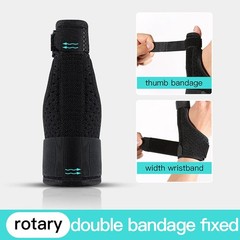Thumb Wrist Brace Hand Support Splint Carpal Tunnel Arthritis Adjustable Black