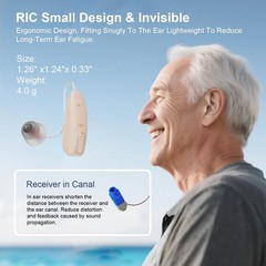 Lexi B3 / Bose BTE Rec Full Stream RIC Hearing Device MUSIC/PHONE~~