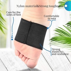 Unisex Compression Arch Support Sleeves – Pain Relief for Flat Feet & Heel Spurs