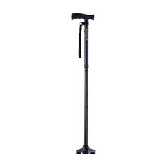 HurryCane Freedom Edition Folding Cane with T Handle, Black