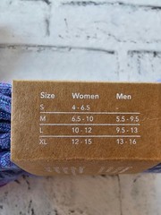 Two Pair Wellow Size Medium Wide Calf Bamboo Compression Socks In Galaxy Twist