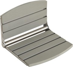 Folding Shower Seat Wall Mount 17.5″ Foldable Bench Bathroom Grey 400 Lb