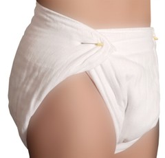 Adult Nighttime Cloth Prefold Diaper (6 sizes)Nappy 100% Cotton Twill