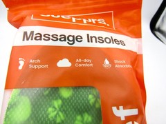 Steppers Instant Relief Massage Insoles LTD Edition Green – Size 11 Men/12 Women