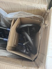 Drive Medical Bariatric 22in Steel Transport Chair Wheelchair Open Box