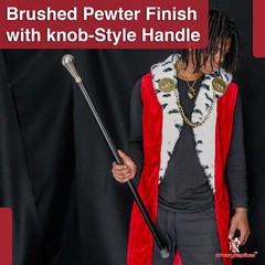 Vintage-Inspired Elegant Walking Cane Perfect for Collections & Costumes