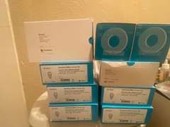 Coloplast Lot 5 boxes of ref 18312 ostomy pouches