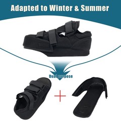 Forefoot Off-Loading Post Op Shoe Closed Toe Walking Boot for Broken Toe Orth…