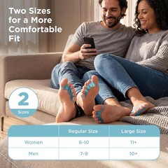 Mind Bodhi Toe Separators/Toe Spacers – For Men and Women – Regular Size – Blue
