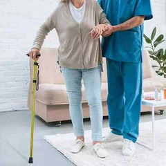 Cane Walking Stick Adjustable Folding walking Aluminum Collapsible Travel Hiking