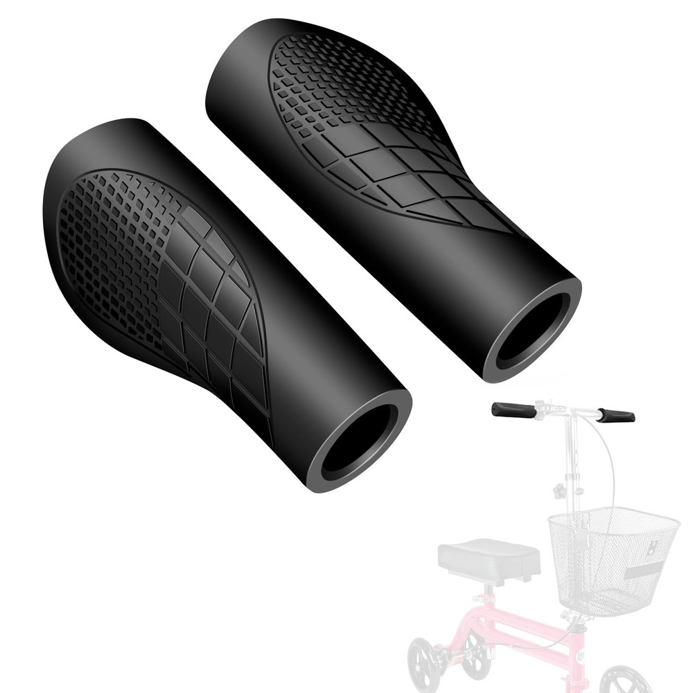 2 Pcs Knee Scooter Hand Grips, Knee Scooter Accessories, Replacement Hand Gri…
