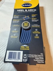 Dr. Scholl’s Heel & Arch Pain Relief Orthotic Insoles 3/4 Length Men 8-12
