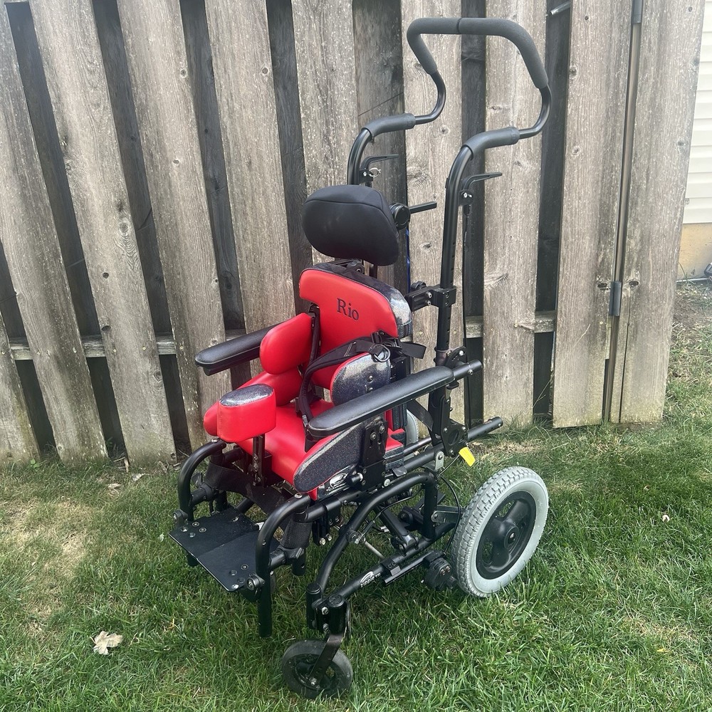Zippie TS Tilt-in-Space Folding Pediatric Wheelchair W/ Freedom Designs Seat
