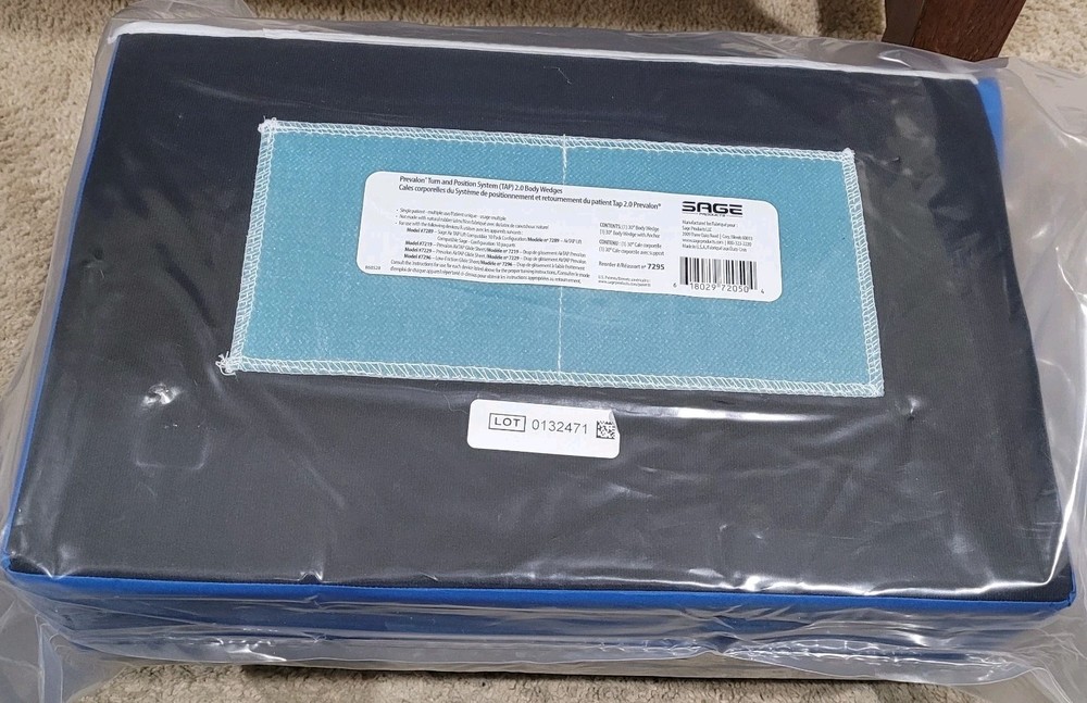 Prevalon Turn and Position System (TAP) 2.0 Body Wedges SAGE #7295 Sealed, New