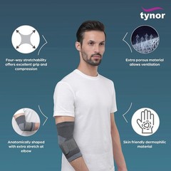 Tynor Elbow Support Provides Compression Relief From Inflammation & Stiffnes FS