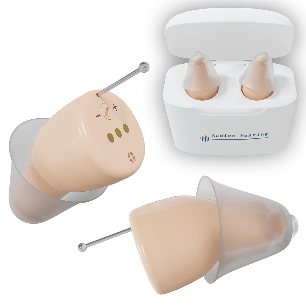 Audien ATOM PRO Wireless Rechargeable Hearing Amplifier