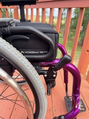 Ki Mobility Rogue XP 13×15 Pediatric Wheelchair W/ Alber Twion Power Assist