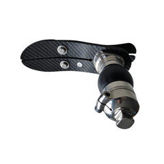 Carbon Fiber Prosthetic Foot 360° Ball Ankle Ti w/ Shell Sock Set 100kg