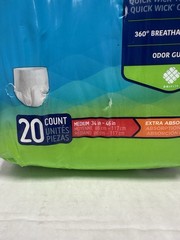 Prevail Per-Fit PF-512 Daily Underwear Med Extra Absorbency Latex-Free SHIPPING