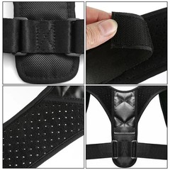 Posture Corrector Support Magnetic Back Shoulder Brace Belt Band For Men Women