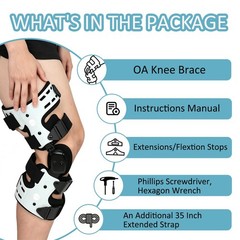 Medial Unloader Knee Brace for Osteoarthritis Pain Relief,for Men & Women