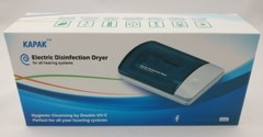 NEW! Kapak UV-C Electric Hearing Aid Disinfection Dryer, Refresher, and Storage