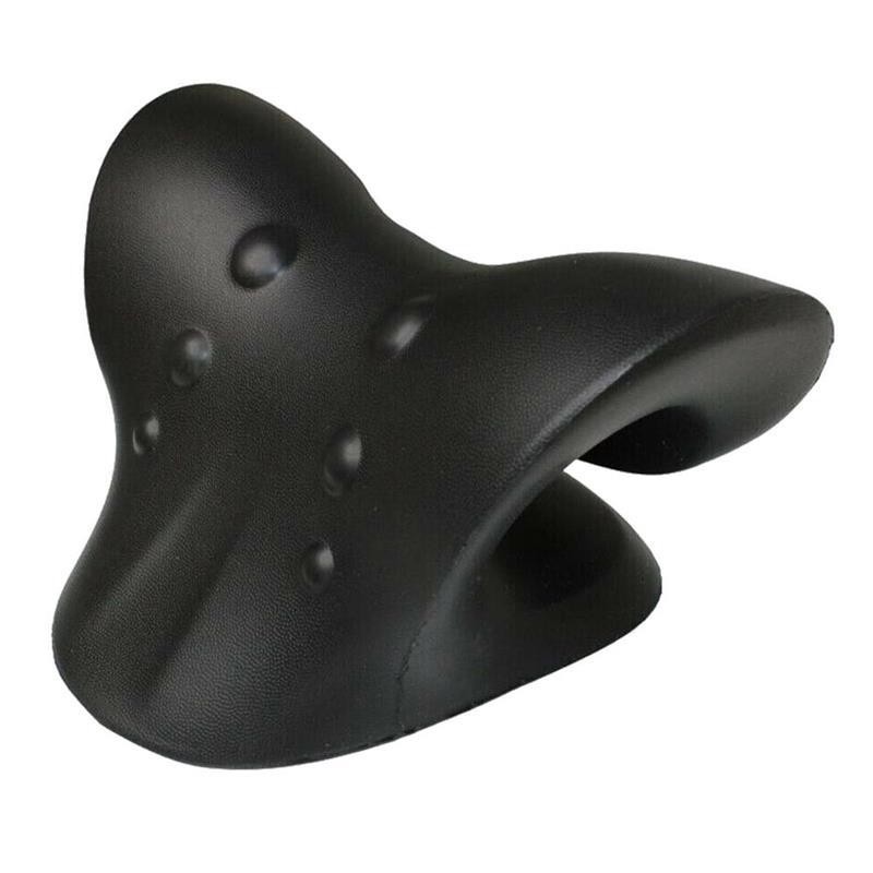 Cervical Traction Pillow – Neck & Shoulder Relaxer for Chiropractic Relief