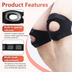 Large Adjustable Knee Brace for Optimal Support – Perfect for Active Lifestyles