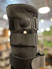 FLA Adjustable Air Ankle Walker, Post Op Boot High Height — X-Large – Right or