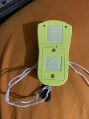 Medline Caregiver Call Button Pendant w/ Lanyard Battery Check Yellow/Blue