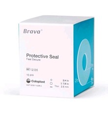 10 Coloplast 12035 Brava Protective Seal 3/4″ Opening 1-7/8″ Ring Exp. 9/14/2027