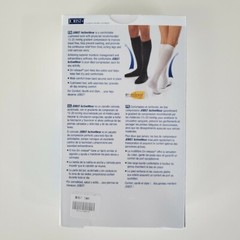 JOBST Activewear 15-20 mmHg Knee High Compression Socks Cool White Size Small