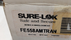 FE588Amtran Sure-Lok Series A Wheelchair Securement L Track Lap Shoulder Belt