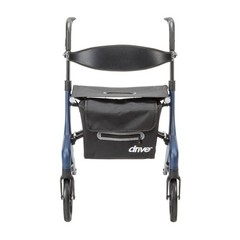 Drive Medical AeroWalk Ultra-Lite Rollator, Blue, Standard style. Only 6.9Kg