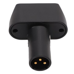 Electric Wheelchair Light 3 Pin XLR Head USB Charging Adjustable Angle LED Power