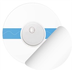 Sensor Covers for Libre 3, Waterproof-50 Pack Adhesive Patches,Transparent CGM O