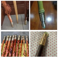 1PCS Brass Cane Crutch Tip with Anti-Skid 12mm-26mm for Hiking Pole Chair Leg Fe