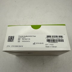 Phonak Audeo M-312 Trial Silver Gray Hearing Aid Sonova Brand NIB