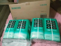 SUNKISS TrustPlus Adult Diapers XX-Large 60 Ct Max Absorbency w/ Tabs Unisex