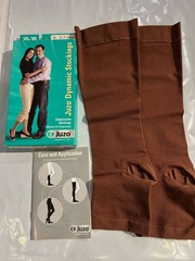 Juzo Dynamic Open Toe Knee Highs 20-30 Chestnut Size V