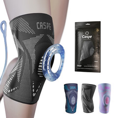 Knee Sleeve Compression Brace Support for Sport Gym Joint Pain Arthritis Relief